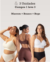 Marrom + Branco + Bege